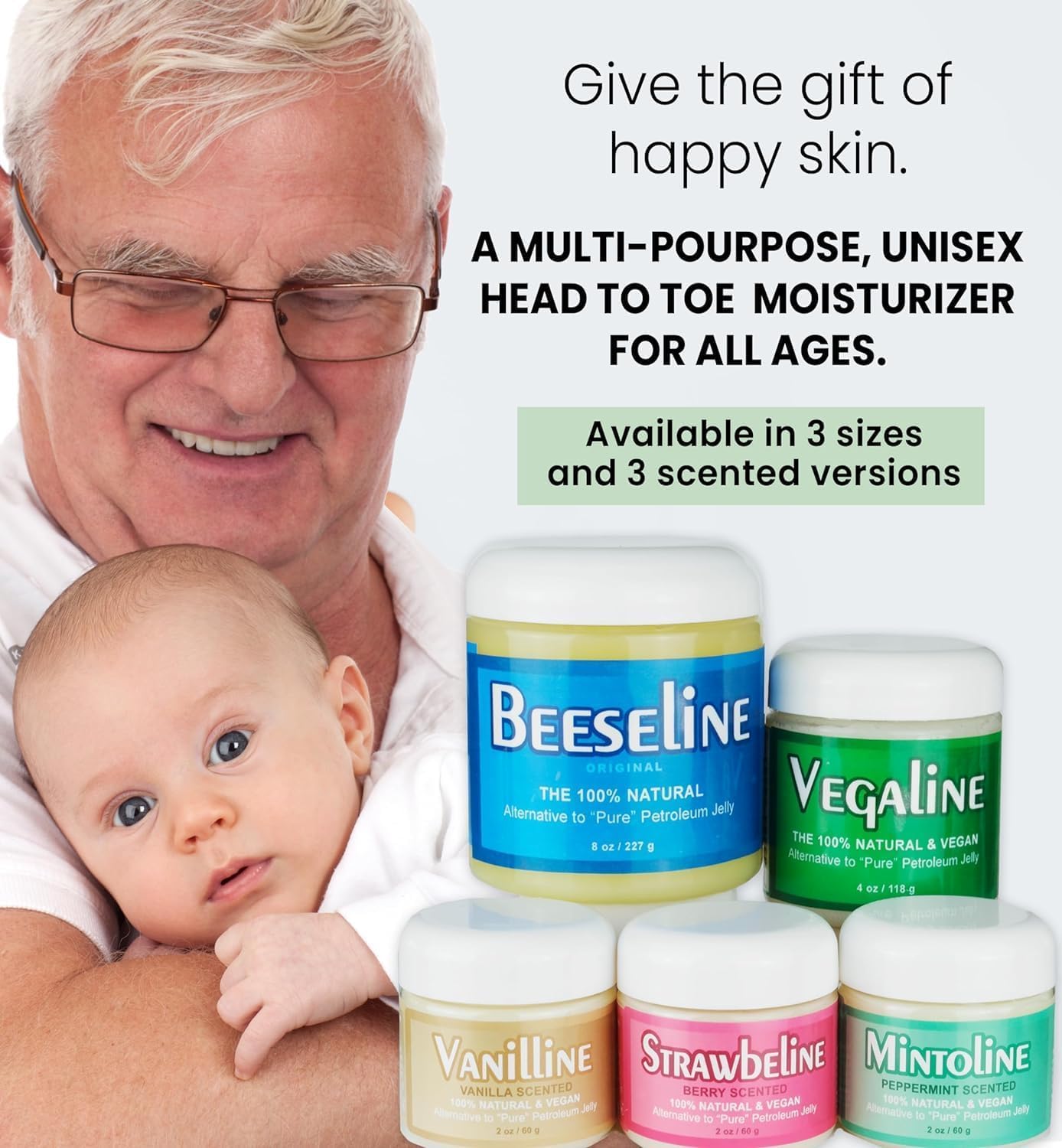 Veggielene All Natural Vegan Petroleum Jelly for the whole family